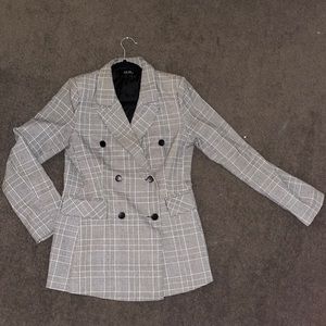 Akira Plaid Blazer